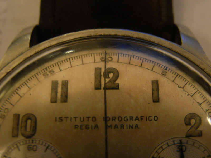 OROLOGIKO • Leggi argomento - Raro crono monopulsante Istituto Idrografico Regia  Marina !!