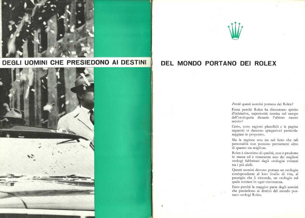 OROLOGIKO • Leggi argomento - Cataloghi Rolex 1964