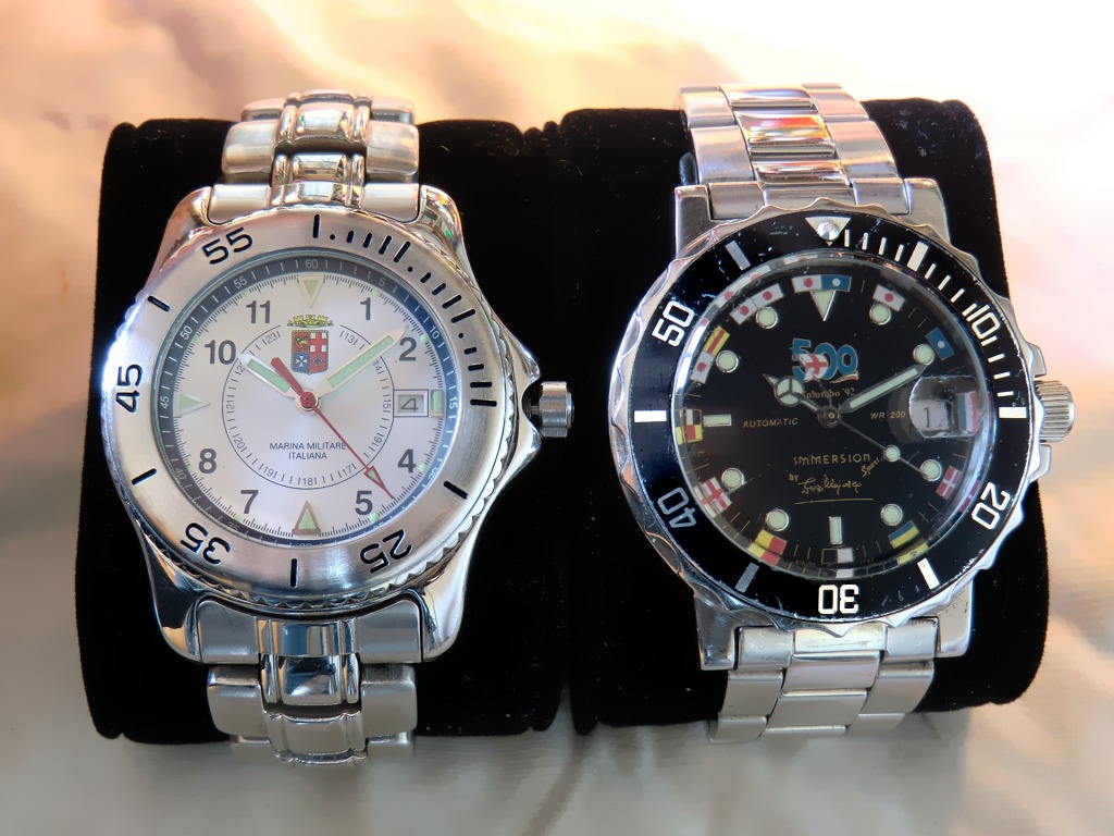 orologio immersion